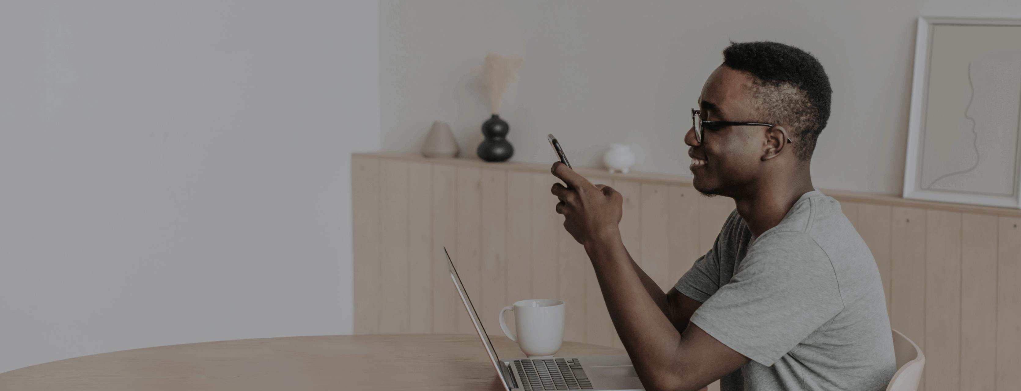 Sales mobile hero section