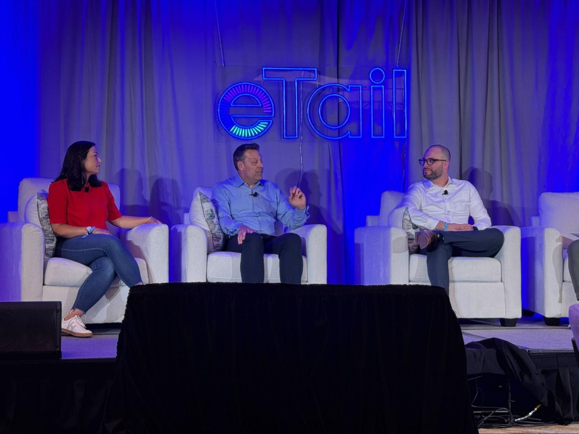 Panel discussion at eTail Boston 2025