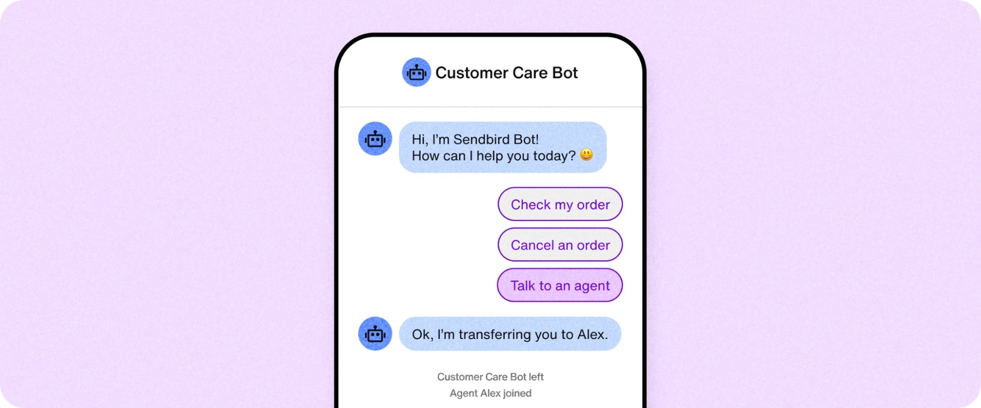 Provide instant support with AI chatbots