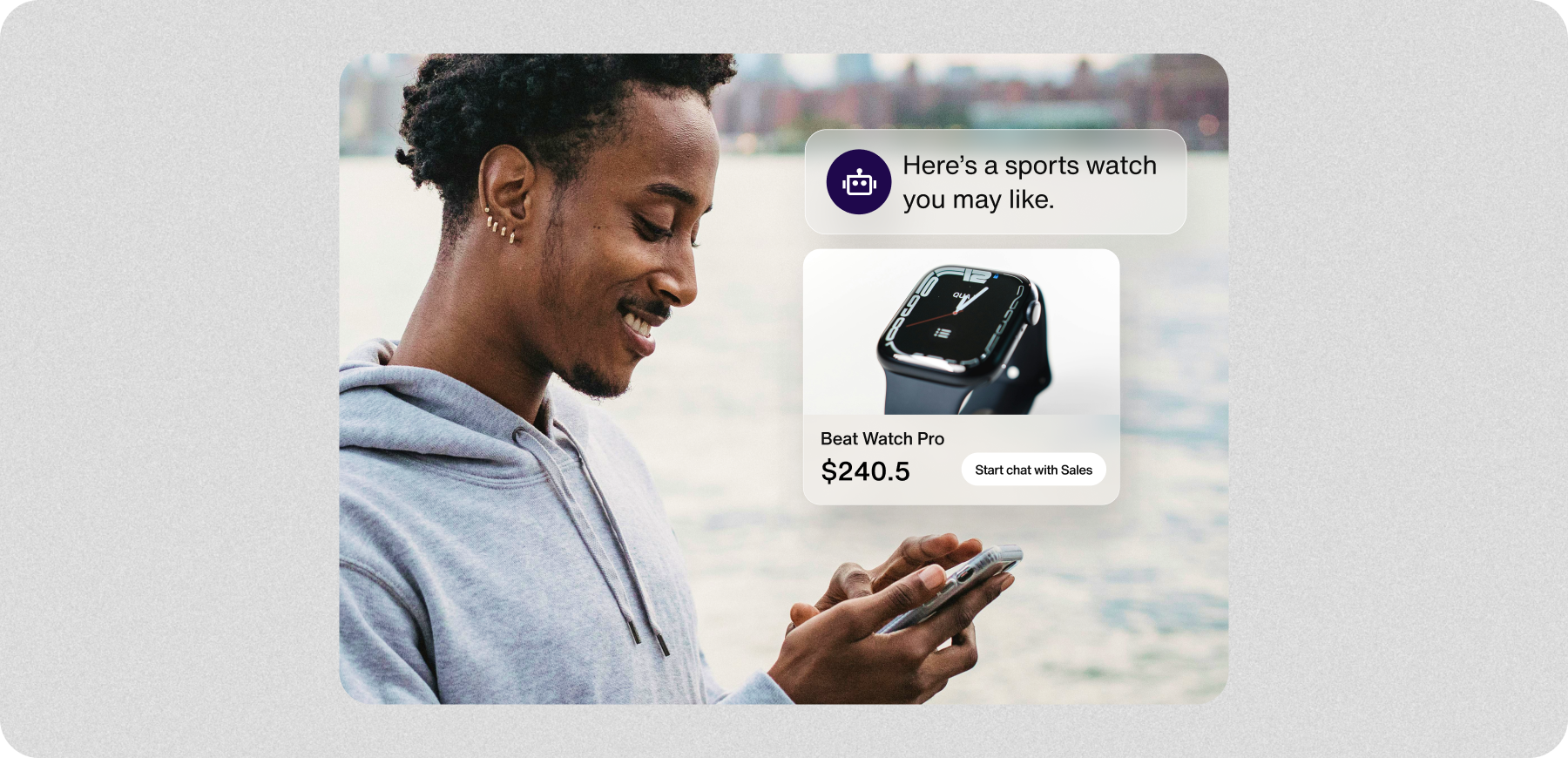 Sendbird AI chatbot for ecommerce