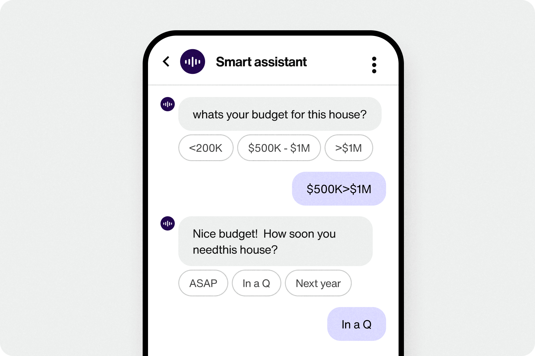 Sendbird real estate AI chatbot